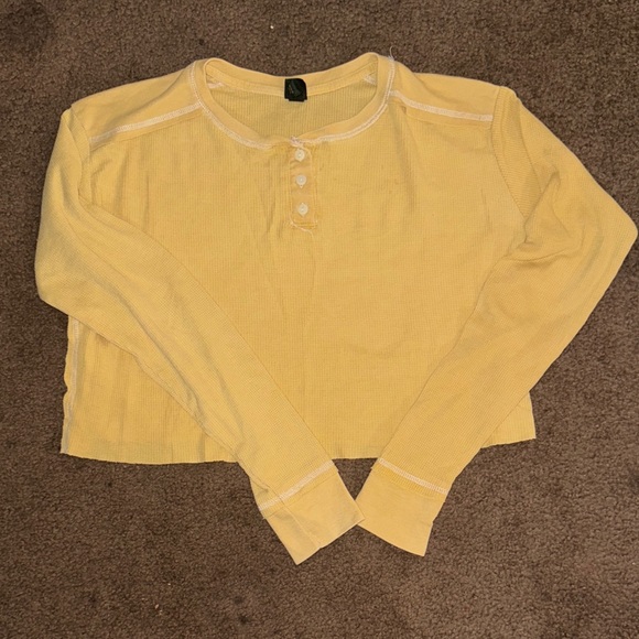 wild fable Tops - Yellow Long Sleeve Women's Top